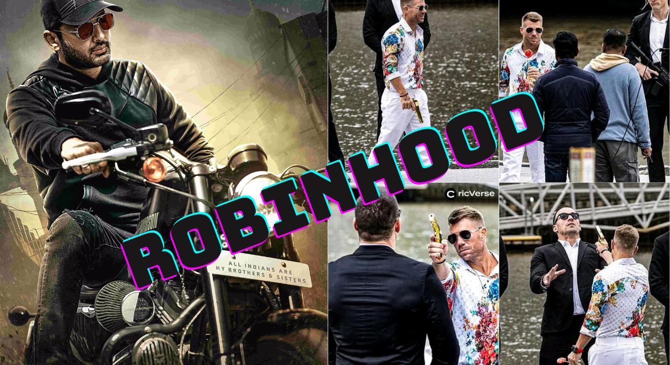 Australian Cricketer David Warner’s Entry Confirmed in Telgu Film “Robinhood” not in “Pushpa 2”