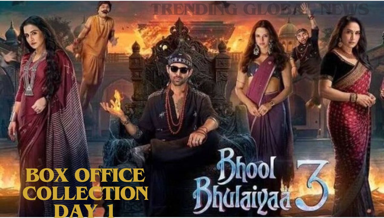 Bhool Bhulaiyaa 3 Day 1 Box Office Collection: A Blockbuster Opening on Diwali with ₹35.5 Crore Collection