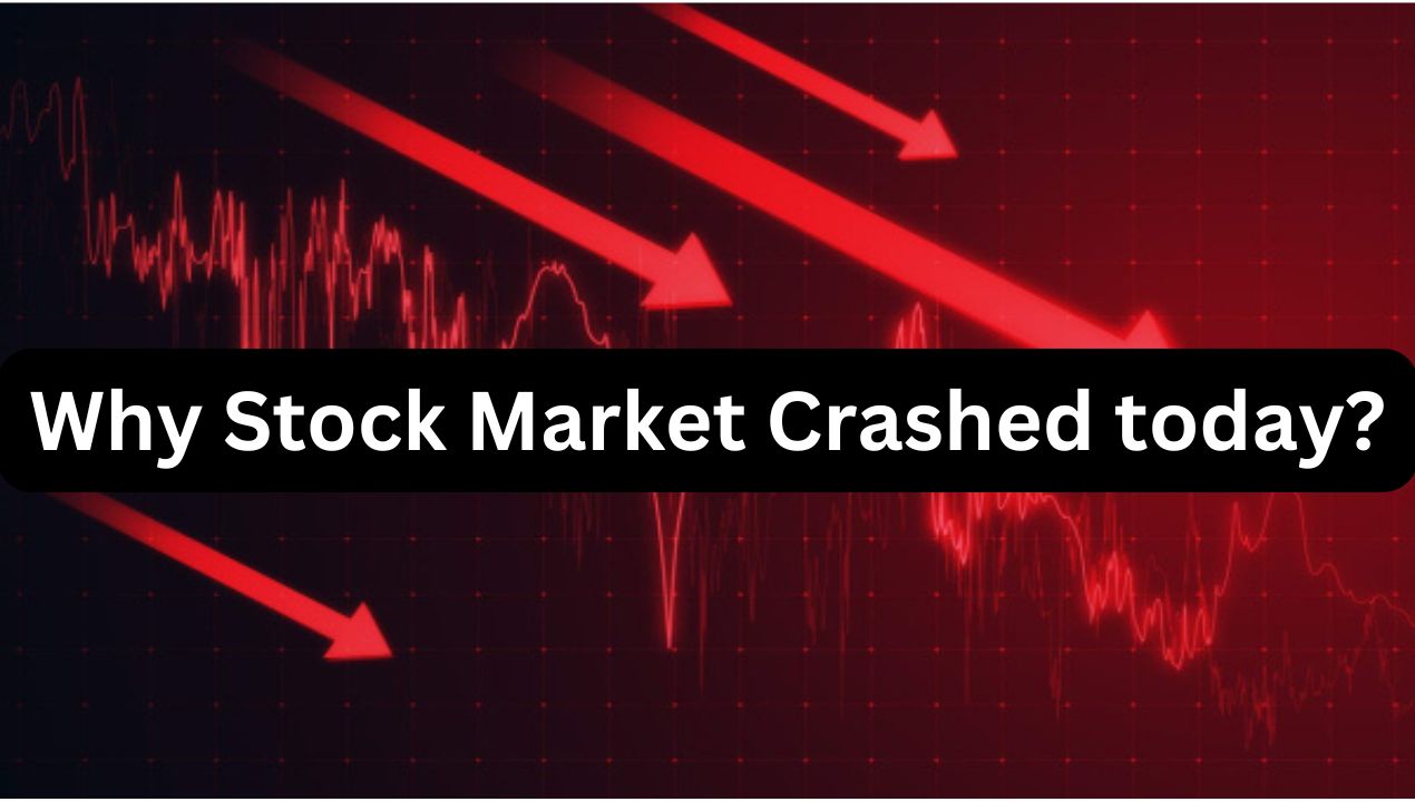 Stock Market Crash: Sensex Crashes Over 900 Points, Nifty Below 24,400 Ahead of Fed Meet